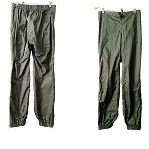 Patagonian Forest Green Outer Shell Pants size Mens Small